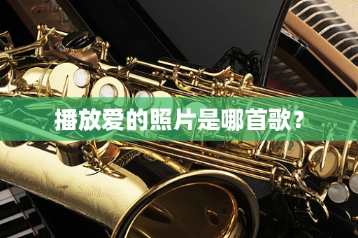 播放爱的照片是哪首歌？