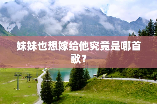 妹妹也想嫁给他究竟是哪首歌？