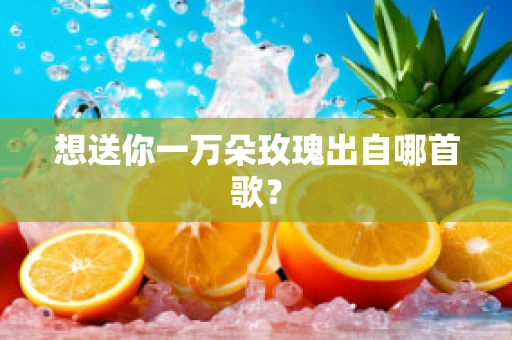 想送你一万朵玫瑰出自哪首歌？