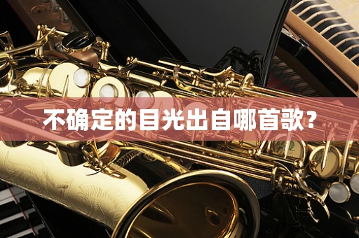不确定的目光出自哪首歌？