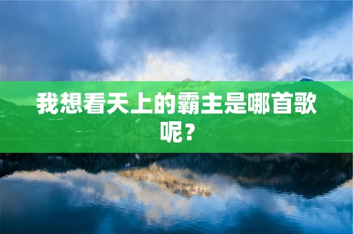 我想看天上的霸主是哪首歌呢？