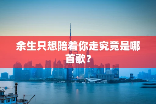 余生只想陪着你走究竟是哪首歌？