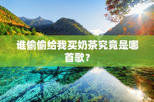 谁偷偷给我买奶茶究竟是哪首歌？