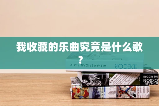 我收藏的乐曲究竟是什么歌？