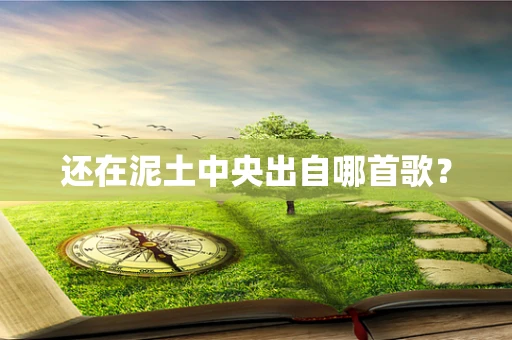 还在泥土中央出自哪首歌？