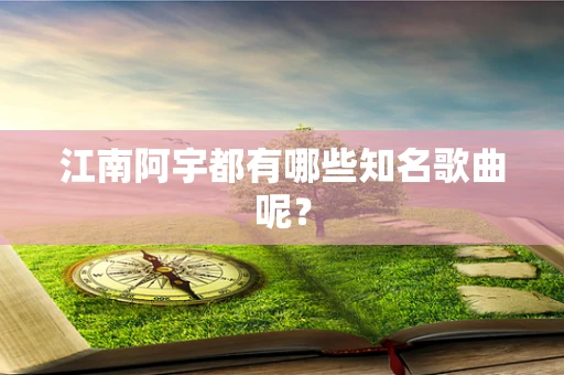 江南阿宇都有哪些知名歌曲呢？
