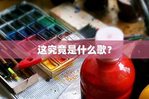 这究竟是什么歌？