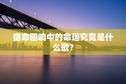宿命回响中的命运究竟是什么歌？