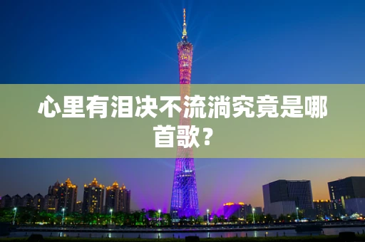 心里有泪决不流淌究竟是哪首歌？