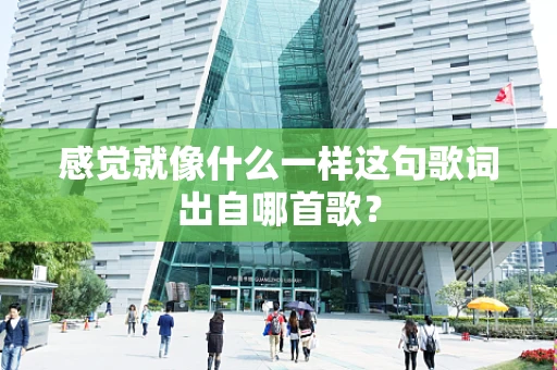 感觉就像什么一样这句歌词出自哪首歌？