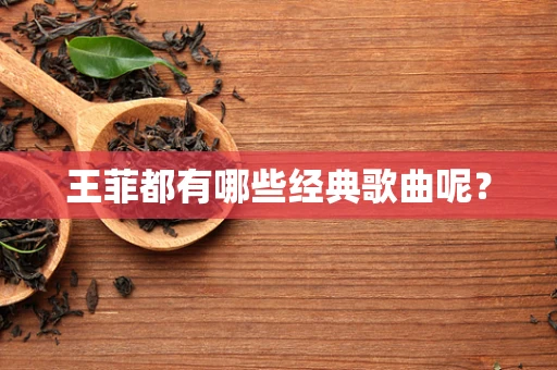 王菲都有哪些经典歌曲呢？