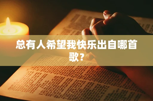 总有人希望我快乐出自哪首歌？