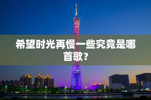 希望时光再慢一些究竟是哪首歌？