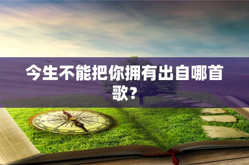 今生不能把你拥有出自哪首歌？