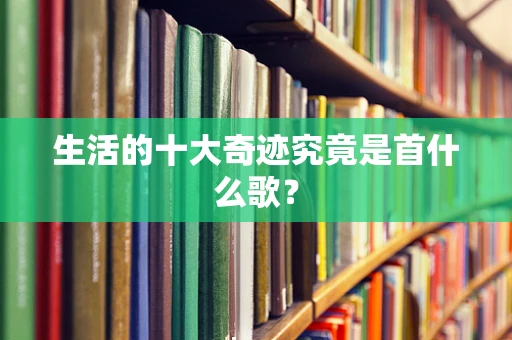 生活的十大奇迹究竟是首什么歌？