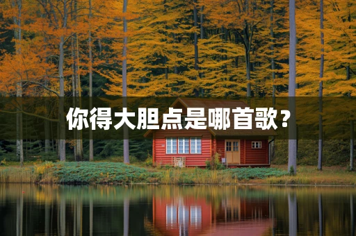 你得大胆点是哪首歌？