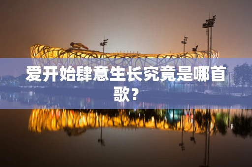 爱开始肆意生长究竟是哪首歌？