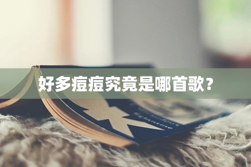 好多痘痘究竟是哪首歌？