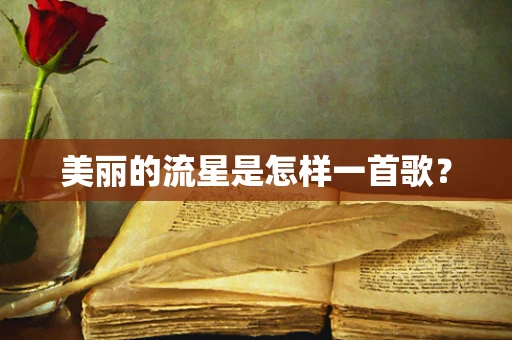 美丽的流星是怎样一首歌？