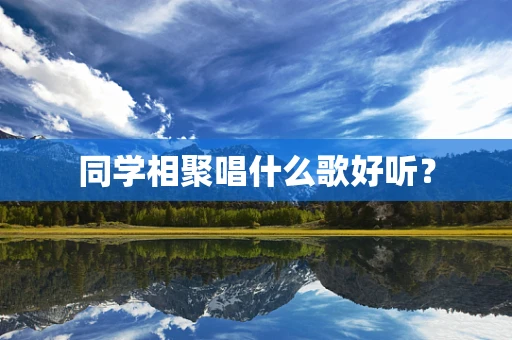 同学相聚唱什么歌好听？