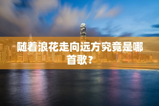 随着浪花走向远方究竟是哪首歌？