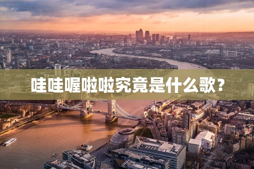 哇哇喔啦啦究竟是什么歌？