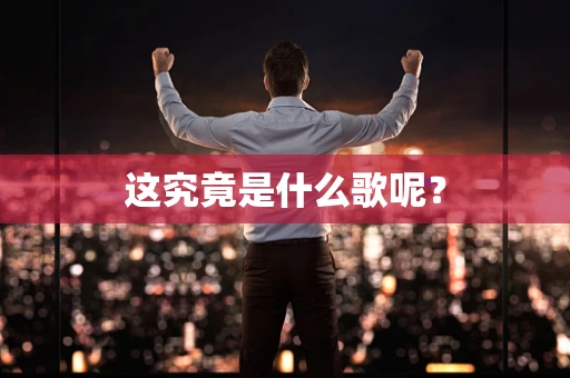 这究竟是什么歌呢？