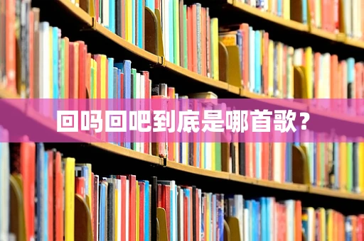 回吗回吧到底是哪首歌？