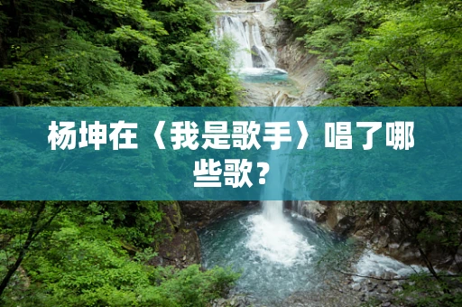 杨坤在〈我是歌手〉唱了哪些歌？
