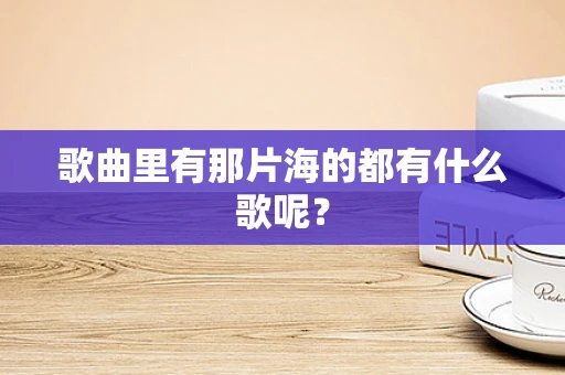 歌曲里有那片海的都有什么歌呢？