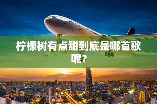 柠檬树有点甜到底是哪首歌呢？