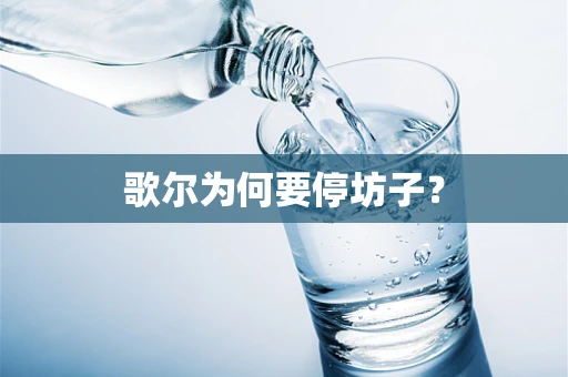 歌尔为何要停坊子？