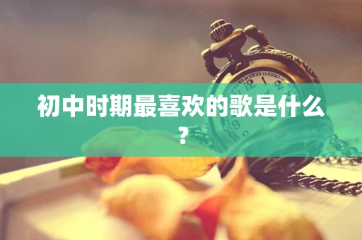 初中时期最喜欢的歌是什么？