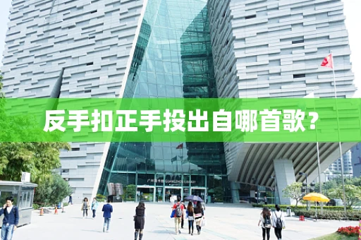 反手扣正手投出自哪首歌？