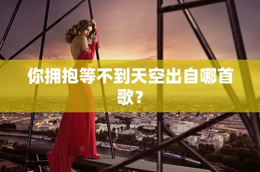 你拥抱等不到天空出自哪首歌？