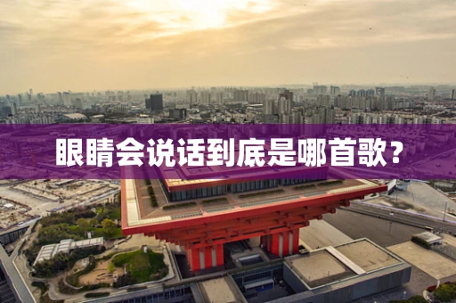 眼睛会说话到底是哪首歌？