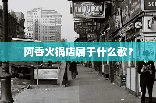 阿香火锅店属于什么歌？