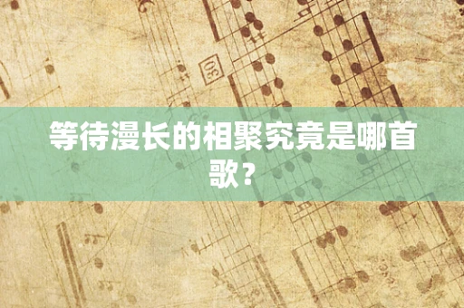 等待漫长的相聚究竟是哪首歌？