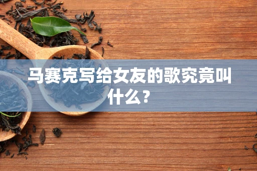 马赛克写给女友的歌究竟叫什么？