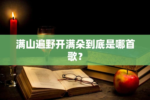 满山遍野开满朵到底是哪首歌？