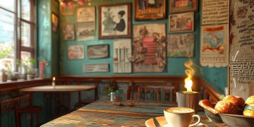 走进咖啡屋出自哪首歌的歌词？