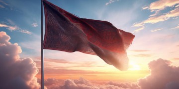 天空中挥舞着旗帜到底是哪首歌？