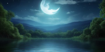 月亮弯弯这句歌词出自哪首歌？