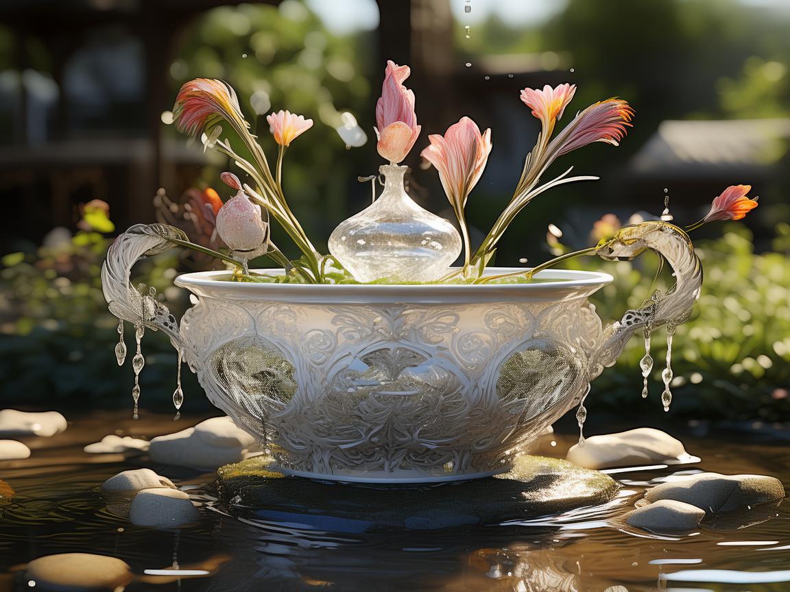 尘歌壶花鸟喷泉究竟是什么？