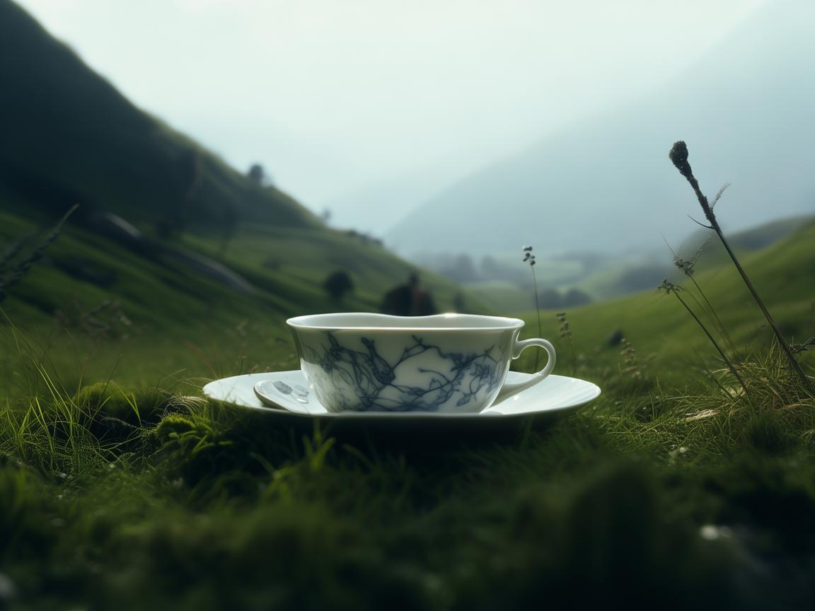 我站在山坡上喝茶究竟是哪首歌？
